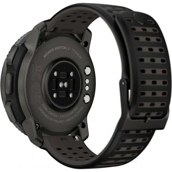 Suunto Vertical 2 Titanium Black reloj GPS multideporte con mapas offline